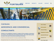 Tablet Screenshot of fortburn.com.au